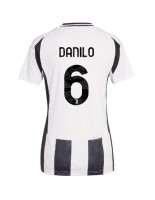 Ženske Nogometnih dresov Juventus Danilo Luiz #6 Domači 2024-25 Kratki rokavi